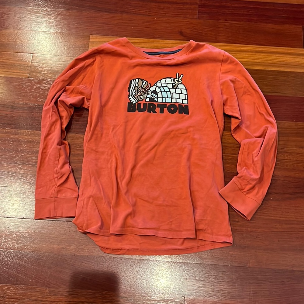 Burton boys long sleeve shirt